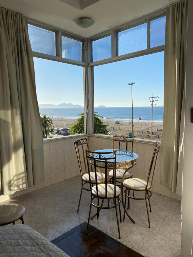Апартаменты Frente Mar De Copacabana Рио-де-Жанейро Экстерьер фото