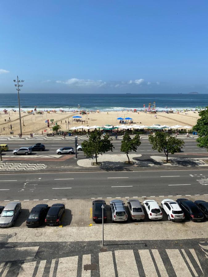 Апартаменты Frente Mar De Copacabana Рио-де-Жанейро Экстерьер фото