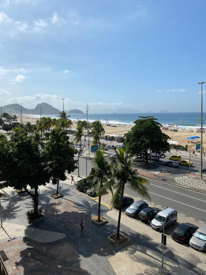 Апартаменты Frente Mar De Copacabana Рио-де-Жанейро Экстерьер фото