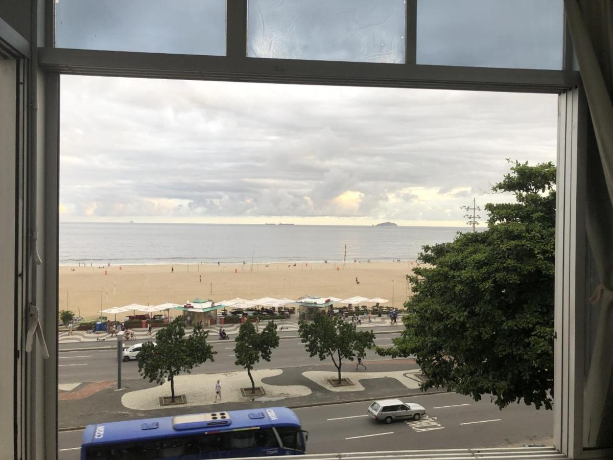 Апартаменты Frente Mar De Copacabana Рио-де-Жанейро Экстерьер фото