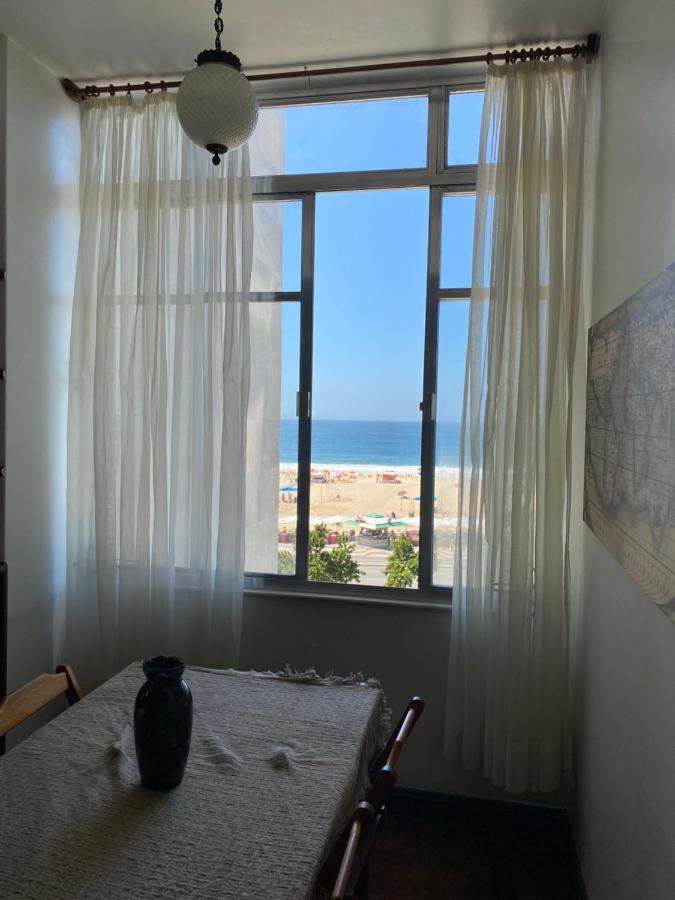 Апартаменты Frente Mar De Copacabana Рио-де-Жанейро Экстерьер фото