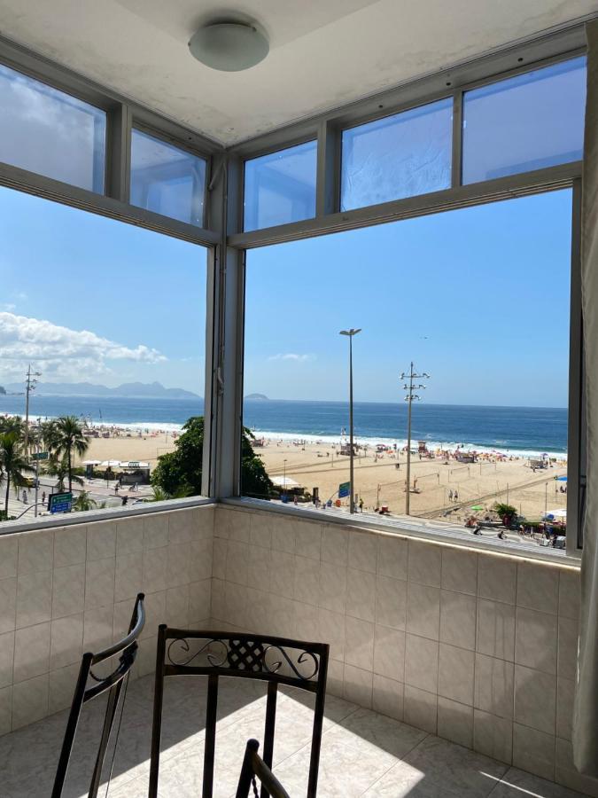 Апартаменты Frente Mar De Copacabana Рио-де-Жанейро Экстерьер фото